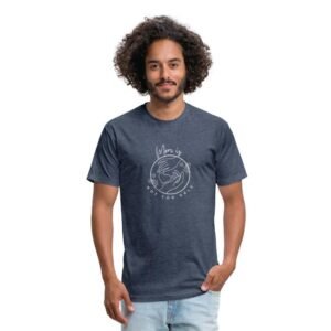 minfs-Men’s Fitted Poly-Cotton T-Shirt