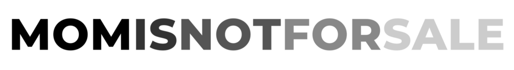 Mom Is Not For Sale Logo